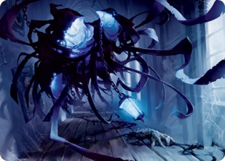 Spectral Adversary Art Card [Innistrad: Midnight Hunt Art Series] | Good Games Cannington