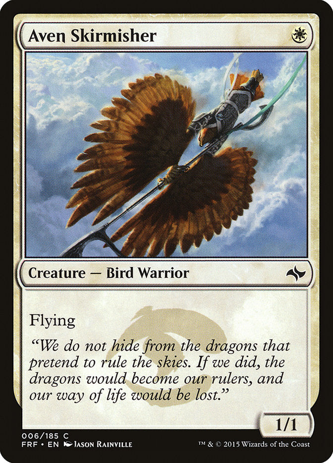 Aven Skirmisher [Fate Reforged] | Good Games Cannington