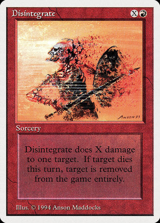 Disintegrate [Summer Magic / Edgar] | Good Games Cannington