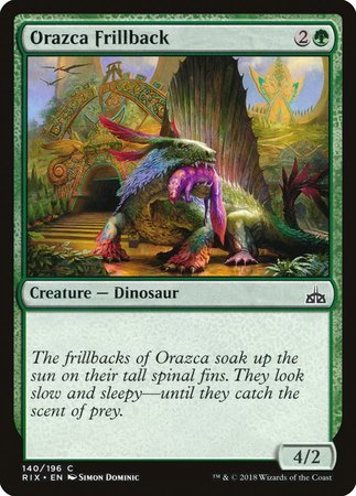 Orazca Frillback [Rivals of Ixalan] | Good Games Cannington