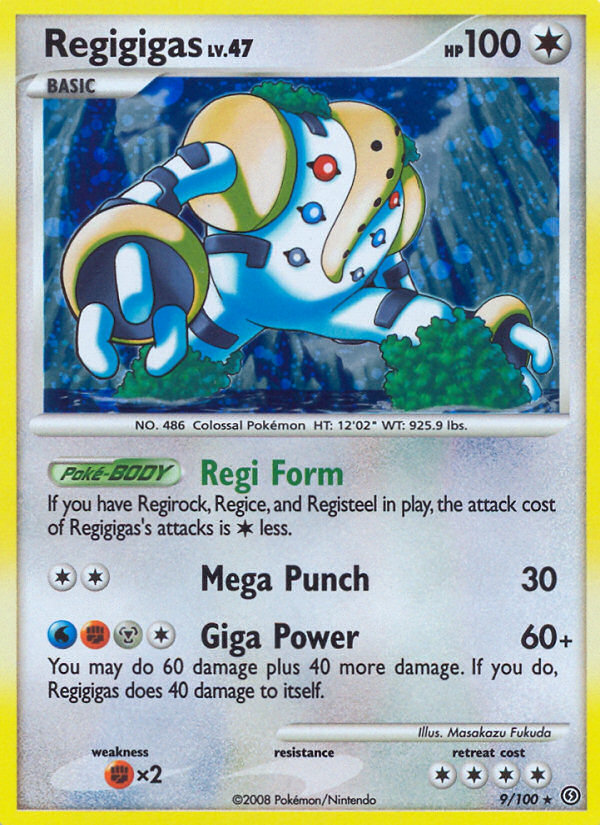 Regigigas (9/100) [Diamond & Pearl: Stormfront] | Good Games Cannington