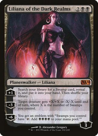 Liliana of the Dark Realms [Magic 2014] | Good Games Cannington