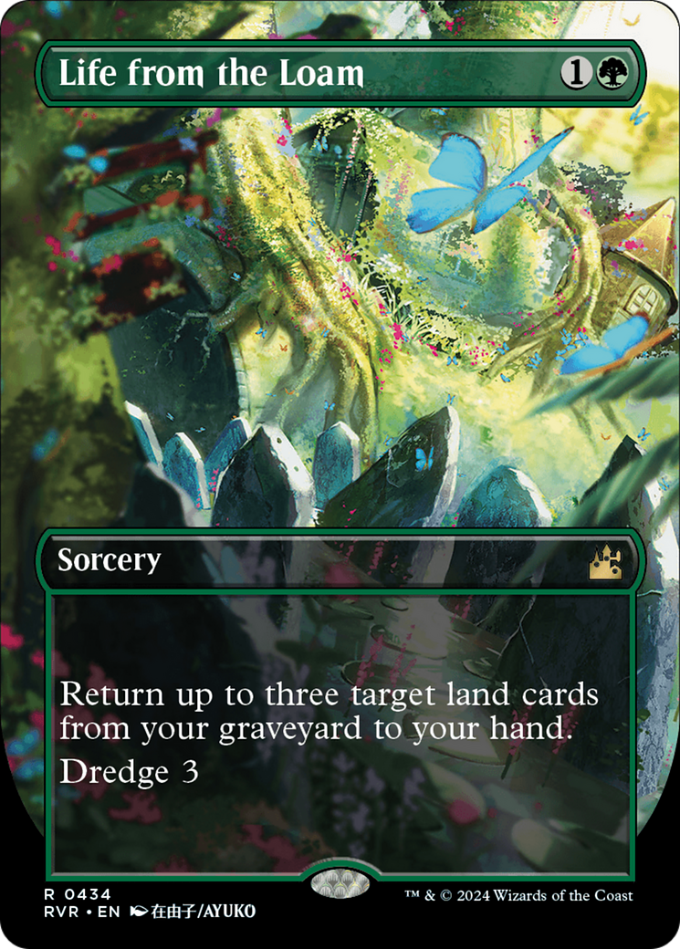 Life from the Loam (Anime Borderless) [Ravnica Remastered] | Good Games Cannington