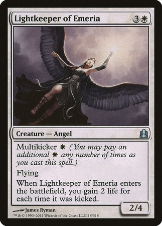 Lightkeeper of Emeria [Commander 2011] | Good Games Cannington