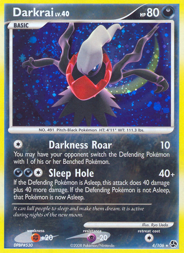 Darkrai (4/106) [Diamond & Pearl: Great Encounters] | Good Games Cannington