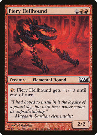 Fiery Hellhound [Magic 2011] | Good Games Cannington