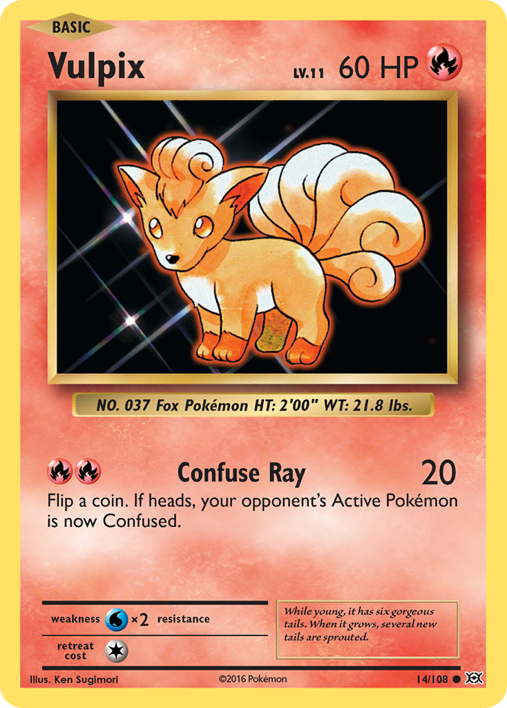 Vulpix (14/108) [XY: Evolutions] | Good Games Cannington