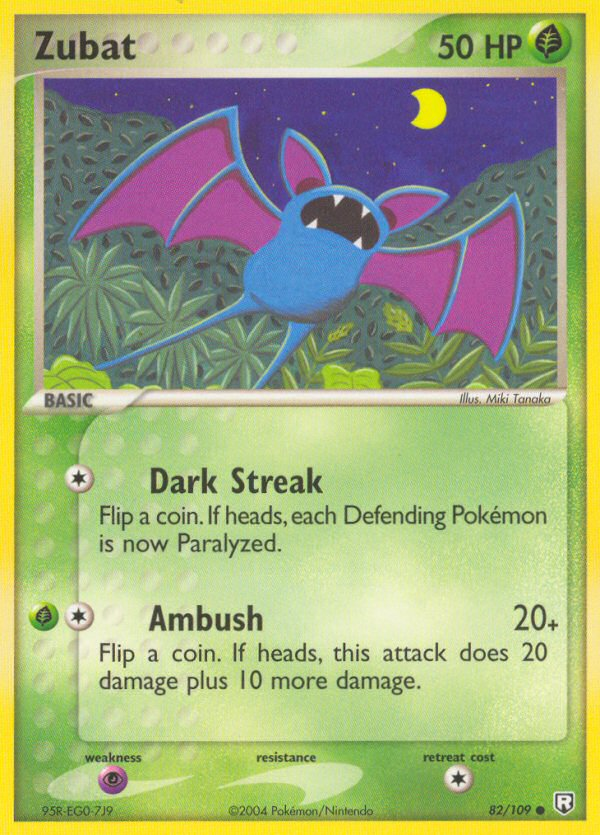 Zubat (82/109) [EX: Team Rocket Returns] | Good Games Cannington