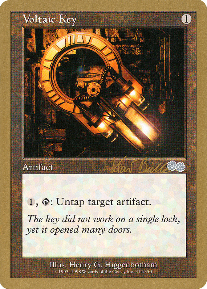 Voltaic Key (Kai Budde) [World Championship Decks 1999] | Good Games Cannington
