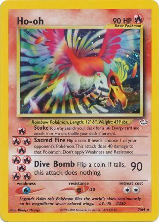 Ho-oh (7/64) [Neo Revelation Unlimited] | Good Games Cannington
