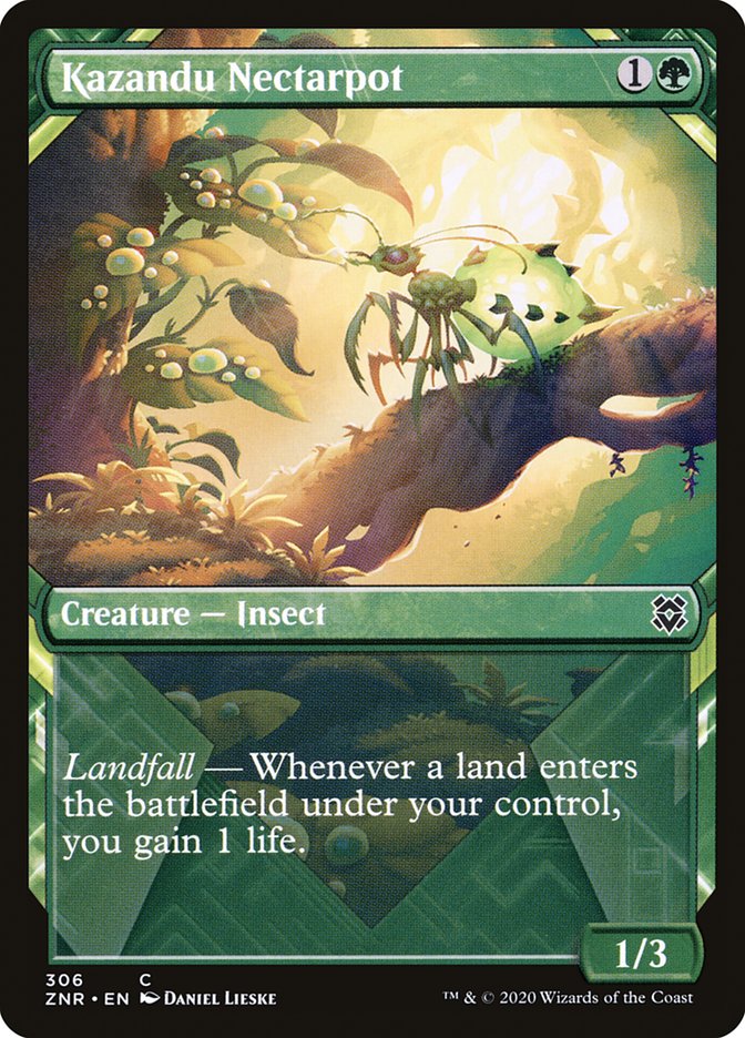 Kazandu Nectarpot (Showcase) [Zendikar Rising] | Good Games Cannington