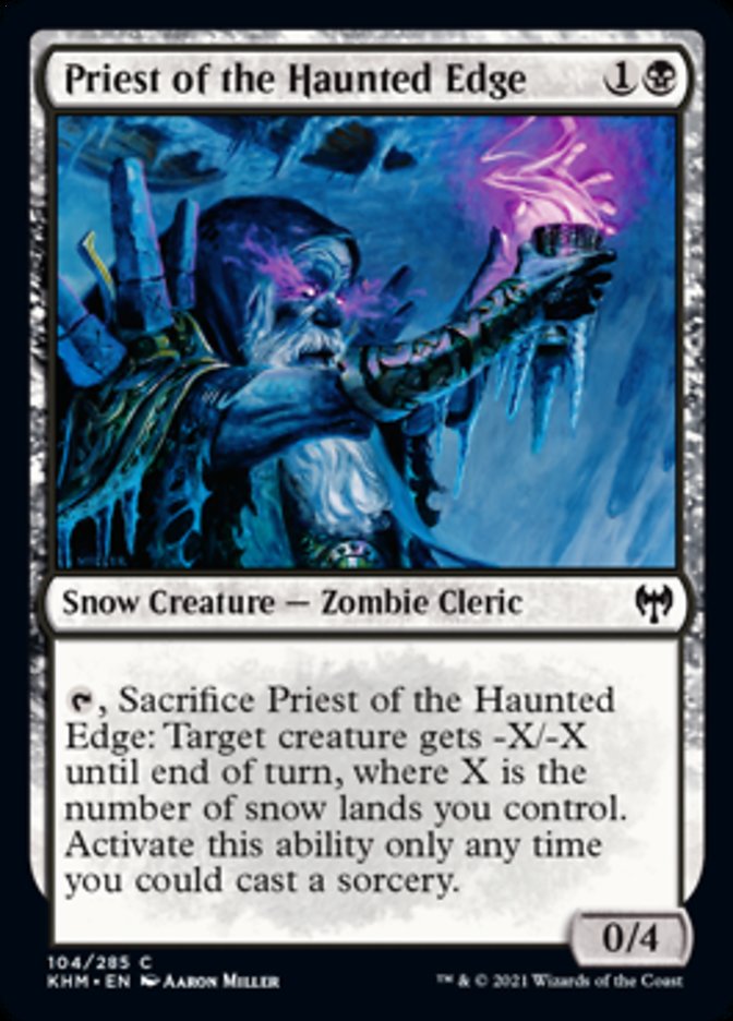 Priest of the Haunted Edge [Kaldheim] | Good Games Cannington