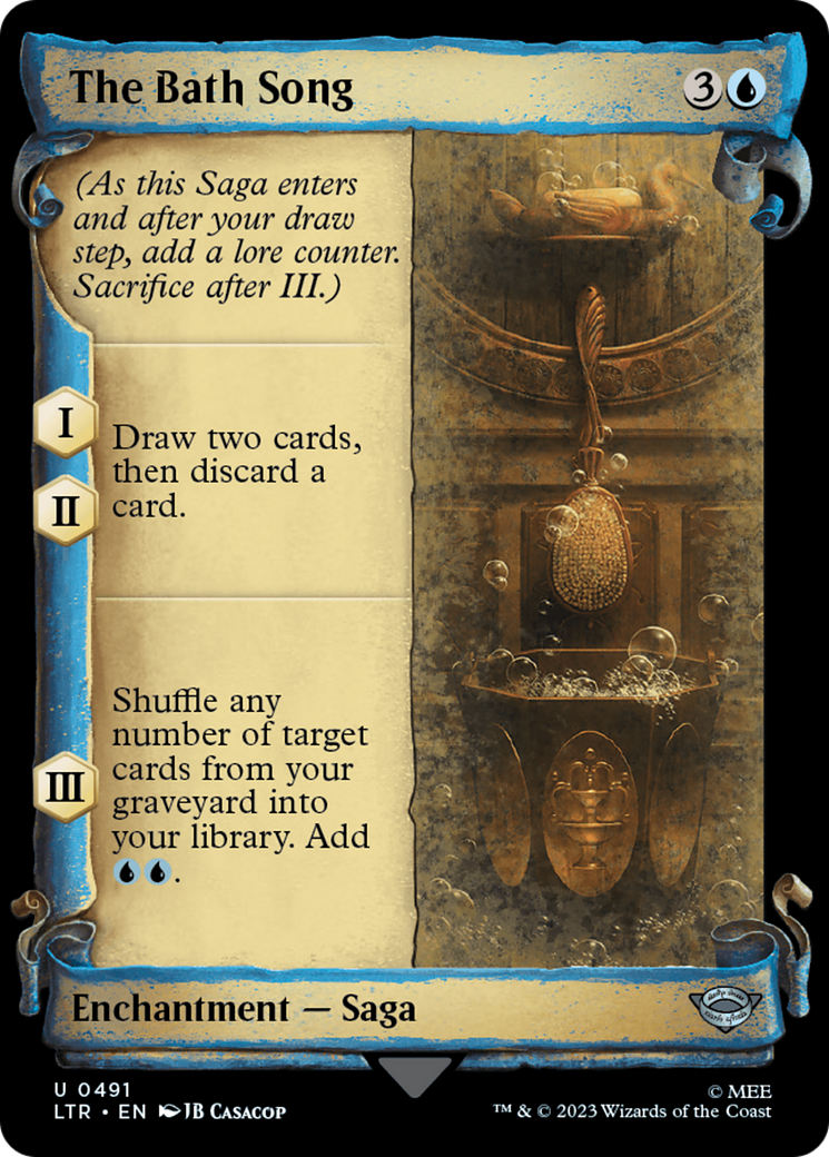 The Bath Song [The Lord of the Rings: Tales of Middle-Earth Showcase Scrolls] | Good Games Cannington