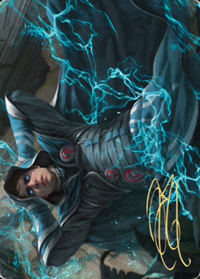Maddening Cacophony Art Card (Gold-Stamped Signature) [Zendikar Rising Art Series] | Good Games Cannington