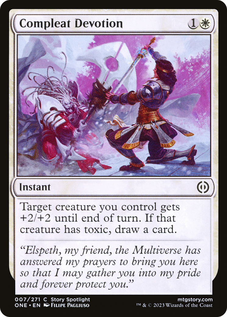Compleat Devotion [Phyrexia: All Will Be One] | Good Games Cannington