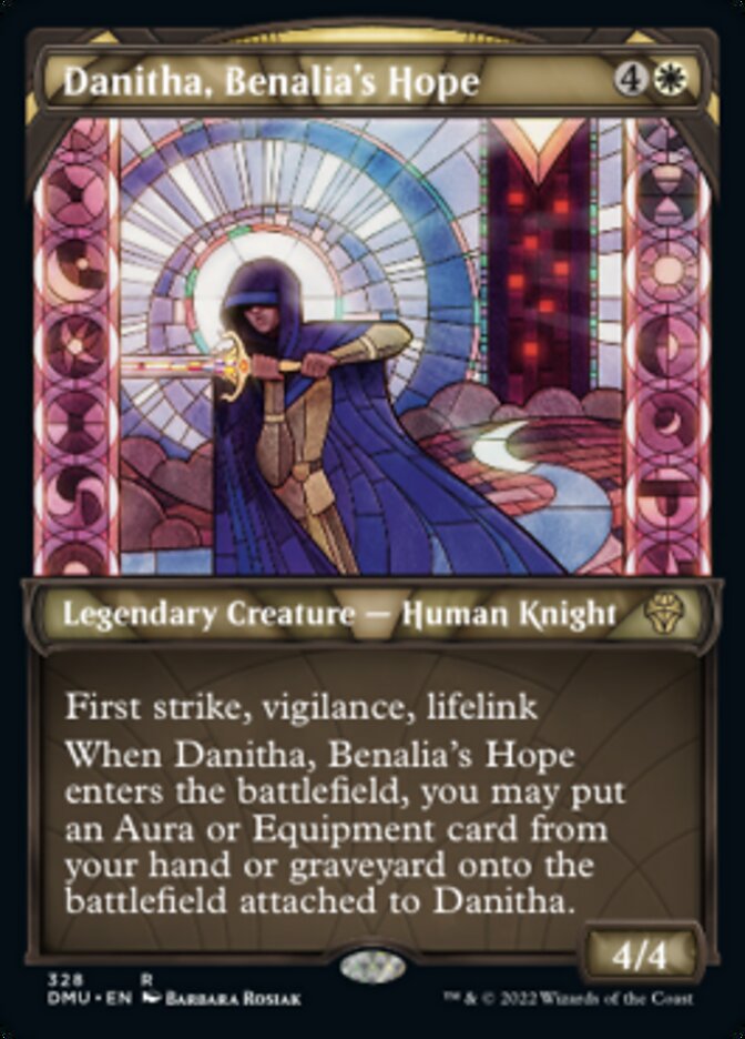 Danitha, Benalia's Hope (Showcase Textured) [Dominaria United] | Good Games Cannington
