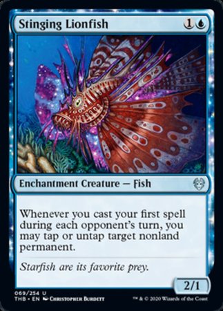 Stinging Lionfish [Theros Beyond Death] | Good Games Cannington