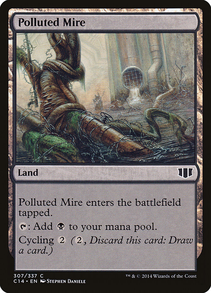 Polluted Mire [Commander 2014] | Good Games Cannington