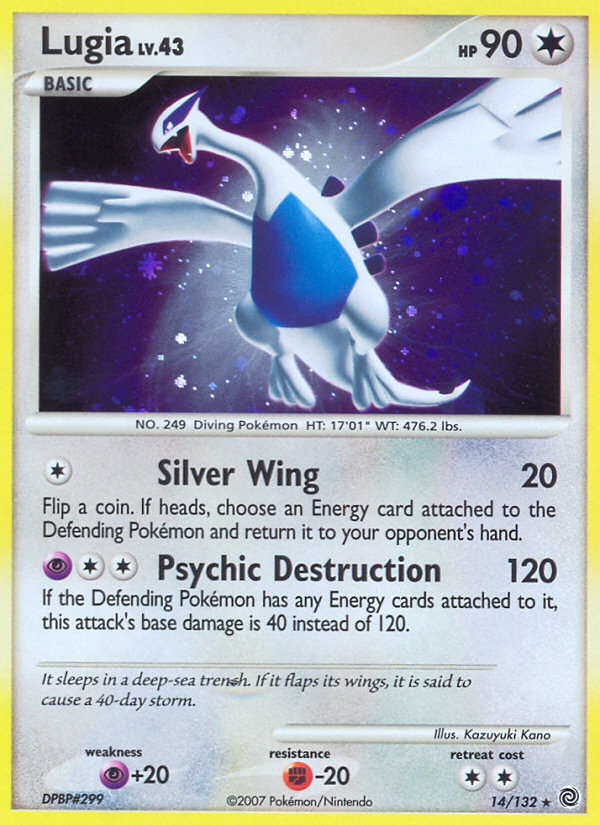 Lugia (14/132) [Diamond & Pearl: Secret Wonders] | Good Games Cannington