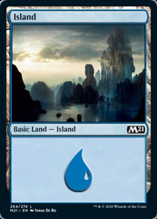 Island (264) [Core Set 2021] | Good Games Cannington