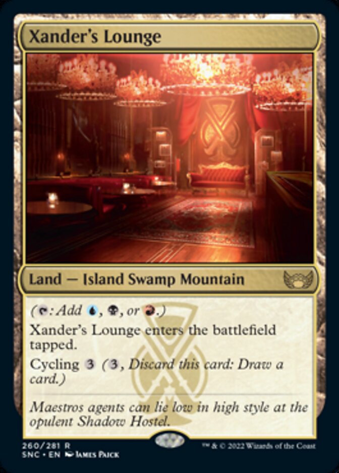Xander's Lounge [Streets of New Capenna] | Good Games Cannington