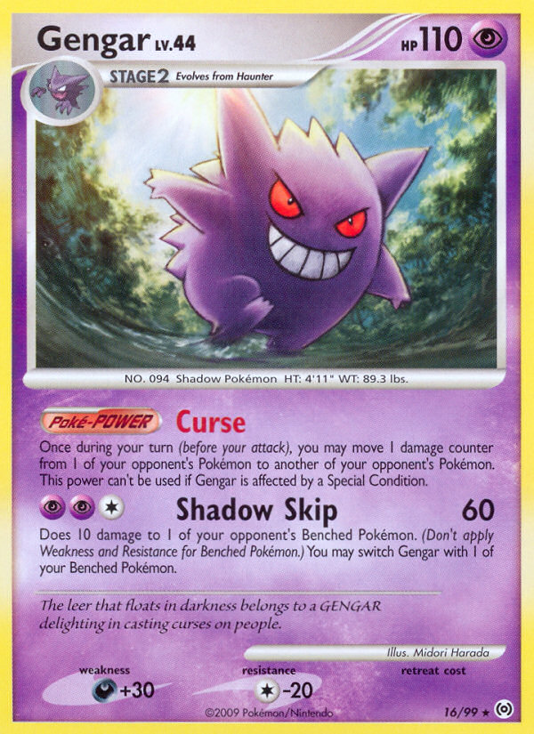 Gengar (16/99) [Platinum: Arceus] | Good Games Cannington