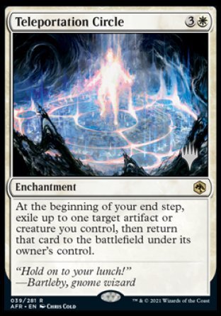 Teleportation Circle (Promo Pack) [Dungeons & Dragons: Adventures in the Forgotten Realms Promos] | Good Games Cannington