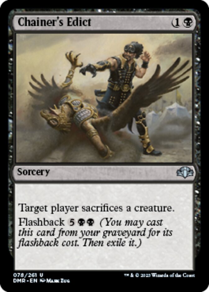 Chainer's Edict [Dominaria Remastered] | Good Games Cannington