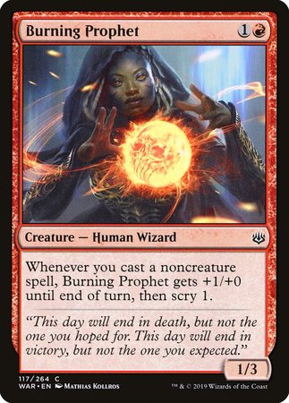 Burning Prophet [War of the Spark] | Good Games Cannington