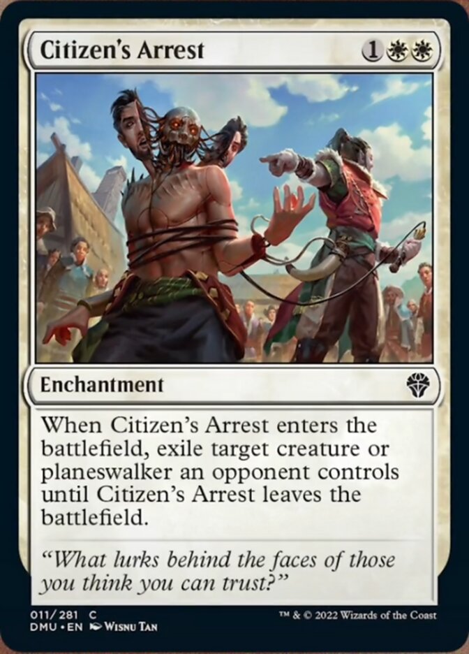 Citizen's Arrest [Dominaria United] | Good Games Cannington