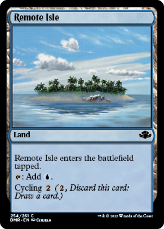 Remote Isle [Dominaria Remastered] | Good Games Cannington