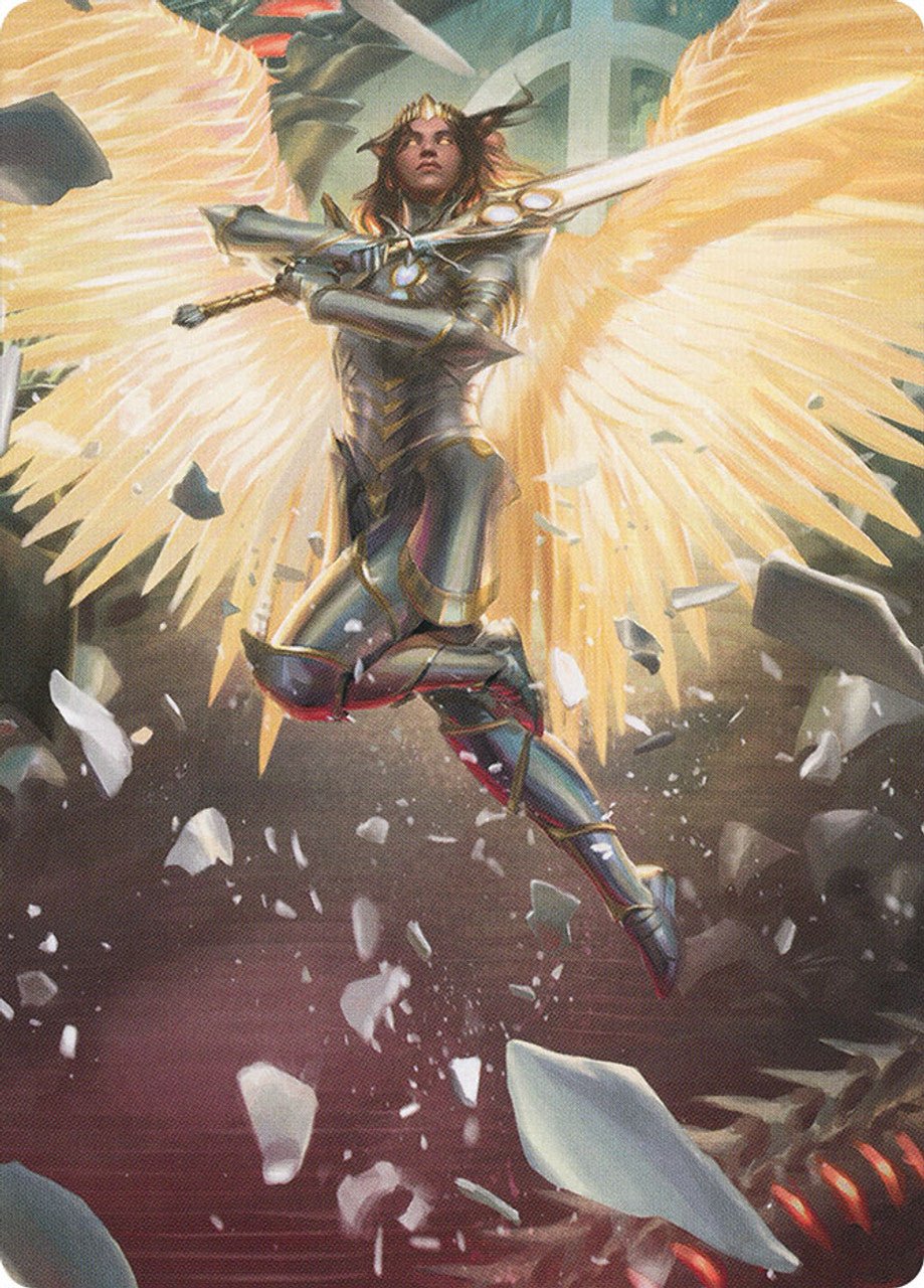 Archangel Elspeth Art Card [March of the Machine Art Series] | Good Games Cannington