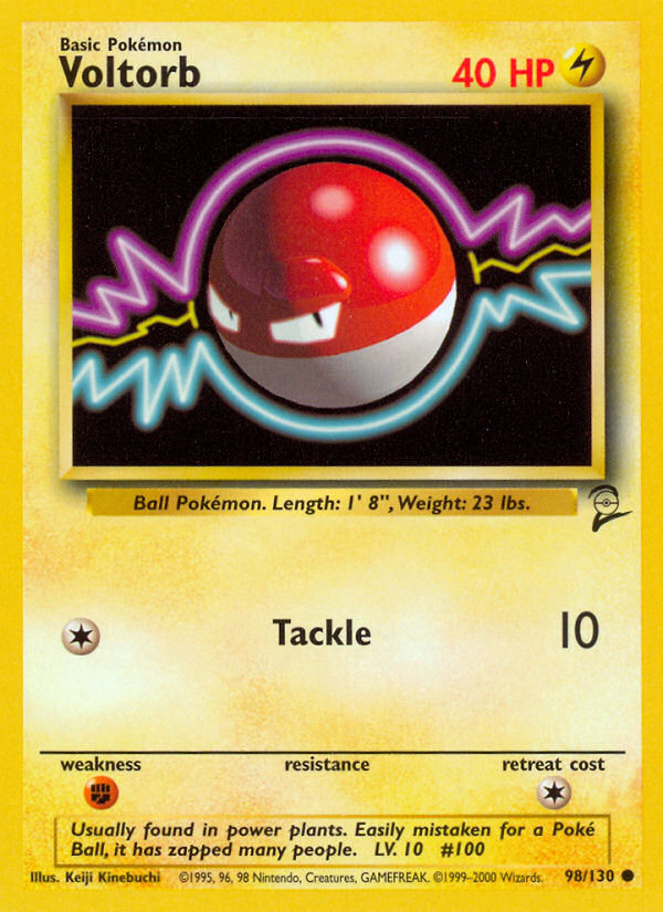 Voltorb (98/130) [Base Set 2] | Good Games Cannington