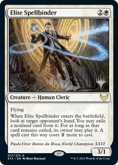 Elite Spellbinder (Promo Pack) [Strixhaven: School of Mages Promos] | Good Games Cannington
