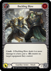 Buckling Blow (Yellow) [U-WTR058] (Welcome to Rathe Unlimited)  Unlimited Rainbow Foil | Good Games Cannington