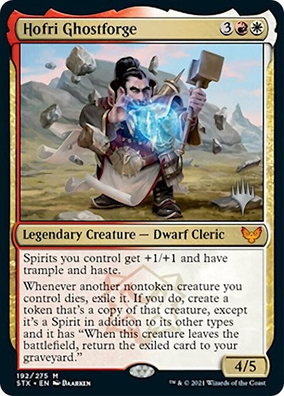 Hofri Ghostforge (Promo Pack) [Strixhaven: School of Mages Promos] | Good Games Cannington