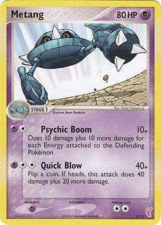 Metang (5/12) [EX: Trainer Kit 2 - Plusle] | Good Games Cannington