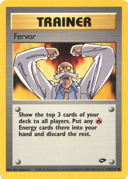 Fervor (124/132) [Gym Challenge Unlimited] | Good Games Cannington