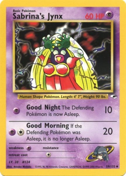 Sabrina's Jynx (59/132) [Gym Heroes Unlimited] | Good Games Cannington