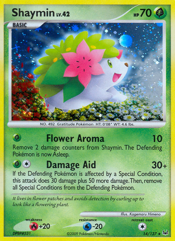 Shaymin (14/127) [Platinum: Base Set] | Good Games Cannington