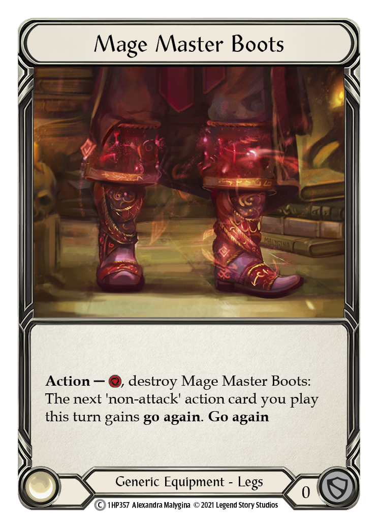 Mage Master Boots [1HP357] | Good Games Cannington
