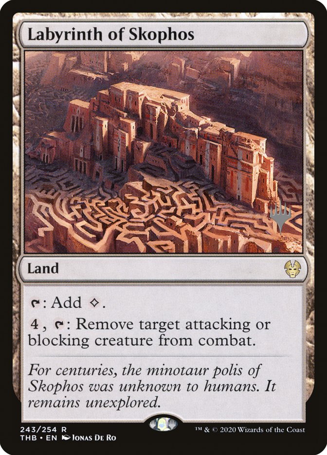Labyrinth of Skophos (Promo Pack) [Theros Beyond Death Promos] | Good Games Cannington