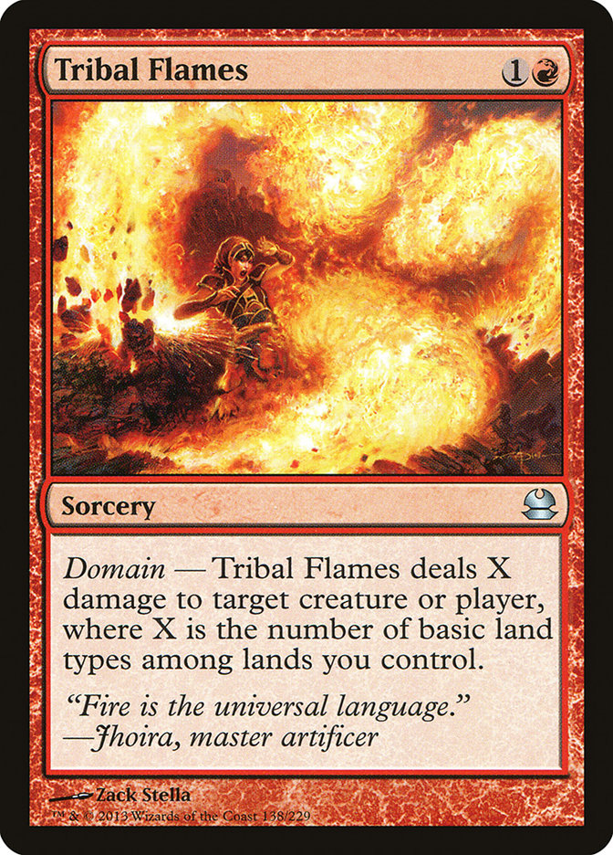 Tribal Flames [Modern Masters] | Good Games Cannington