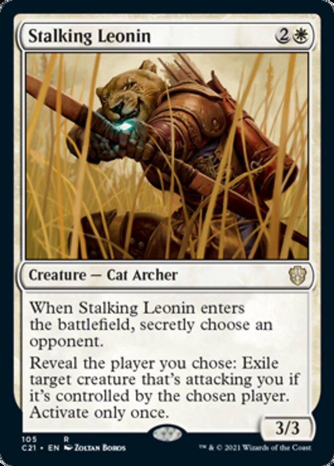 Stalking Leonin [Commander 2021] | Good Games Cannington