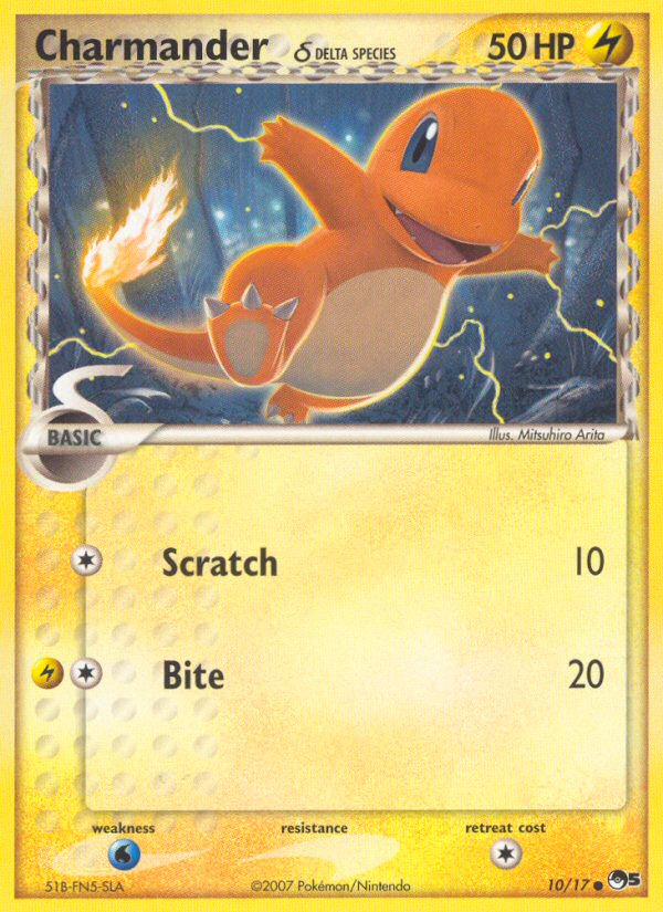 Charmander (10/17) (Delta Species) [POP Series 5] | Good Games Cannington