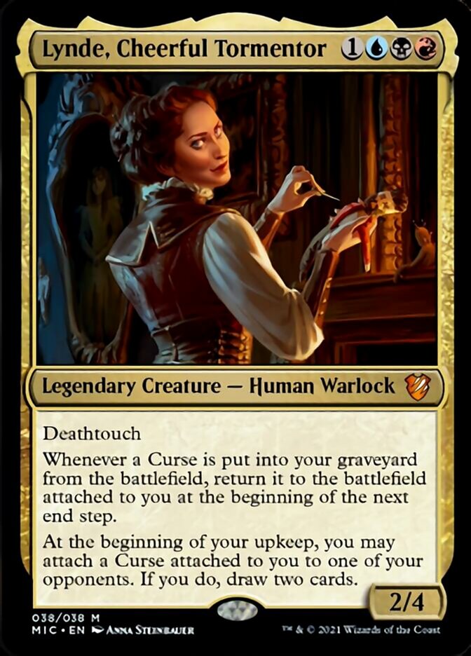 Lynde, Cheerful Tormentor [Innistrad: Midnight Hunt Commander] | Good Games Cannington