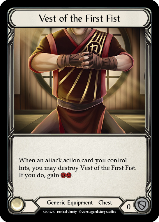 Vest of the First Fist [ARC152-C] 1st Edition Normal | Good Games Cannington