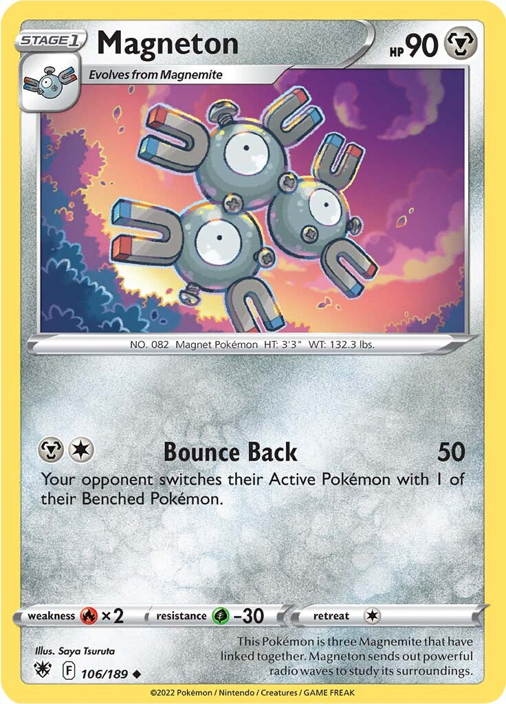 Magneton (106/189) [Sword & Shield: Astral Radiance] | Good Games Cannington