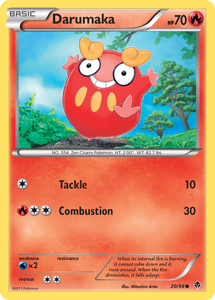 Darumaka (20/98) [Black & White: Emerging Powers] | Good Games Cannington