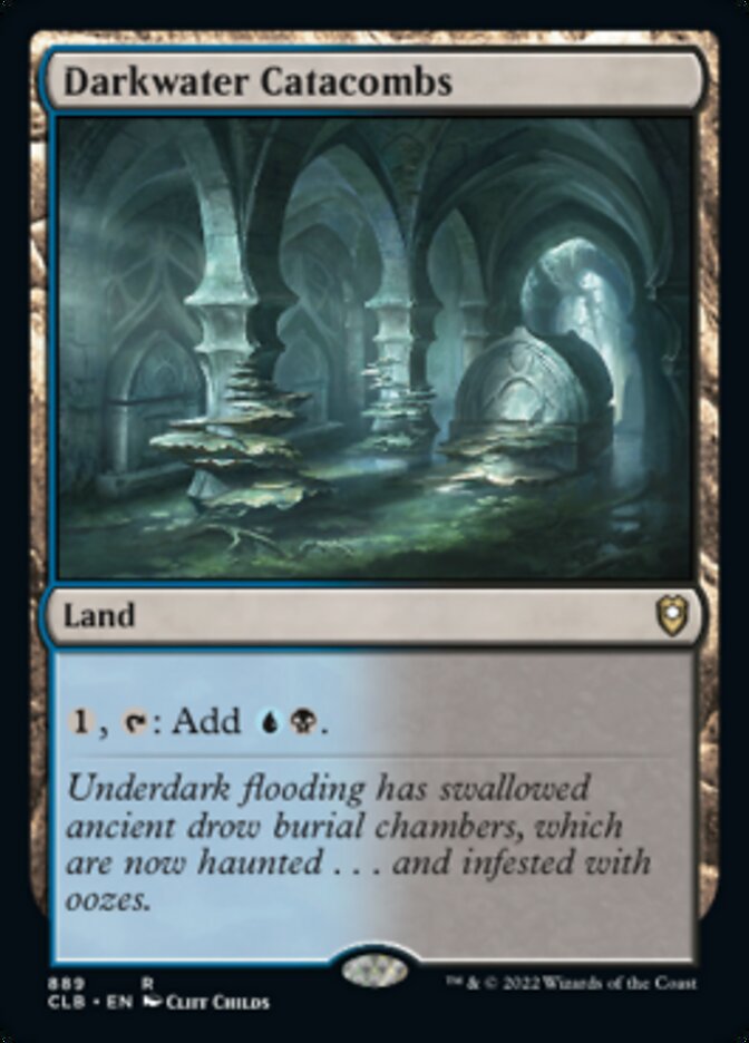 Darkwater Catacombs [Commander Legends: Battle for Baldur's Gate] | Good Games Cannington